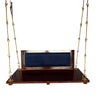 Wooden Swing With Backrest (Cushion) For Living Room