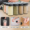 360° Kitchen Spice Organizer - 18 Glass Jar Set | Stylish Masala Stand for Every Smart Kitchen