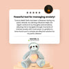 The Breathing Sloth™️ – Your Cozy Companion for Sleep & Calm