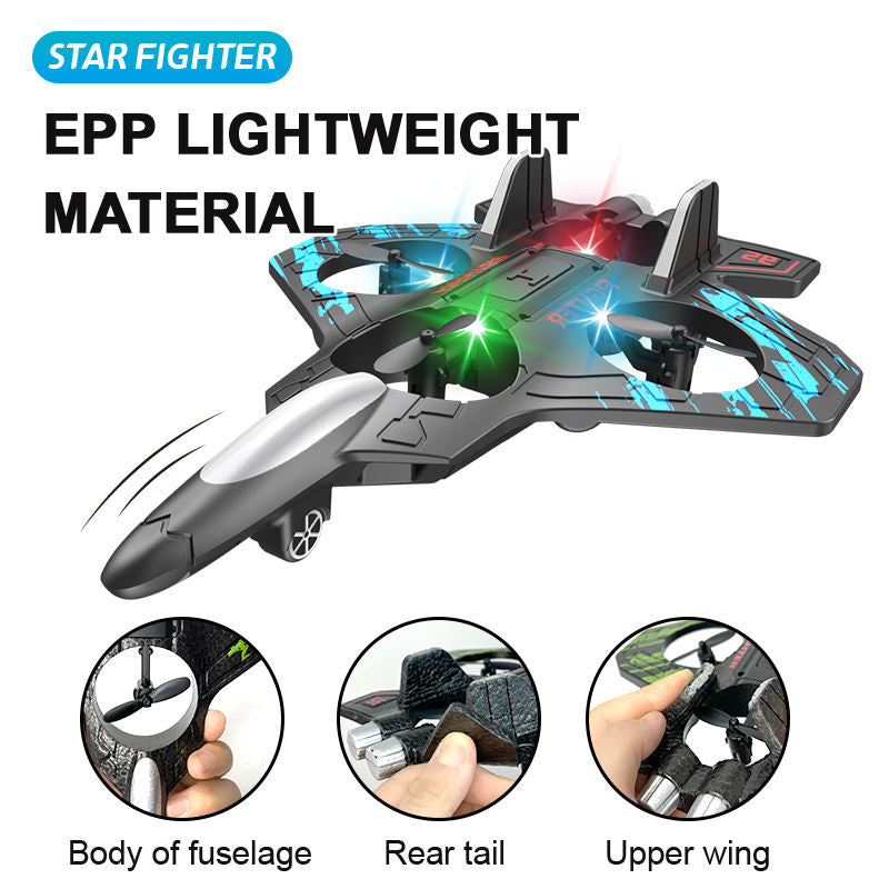 thumbnail image 2 of Skyriders RC Jet, Remote Control Fighter Jet With 360° Flips 2 of 9