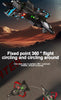 P-one Aircraft Remote Control Plane RC Plane – 2-in-1 Drone Glider for Kids & Adults Fighter Jet with Light, 360° Flip Fighter Jet Toy, Gravity Sensing, Stunt Roll, Gifts for Kids Boys