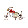 Timekeeping in Motion Metal Red Bike with Clock Showpiece 3