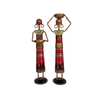 Tribal Lady Worker Figurine Statue set of 4