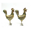 Wrought Iron Animal Figurine in Brown Color