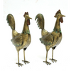 Wrought Iron Animal Figurine in Brown Color