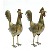 Wrought Iron Animal Figurine in Brown Color