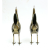Wrought Iron Animal Figurine in Brown Color